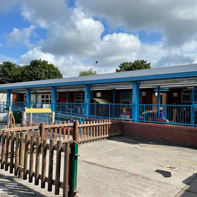 Transparent polycarbonate transpalink shutter at school